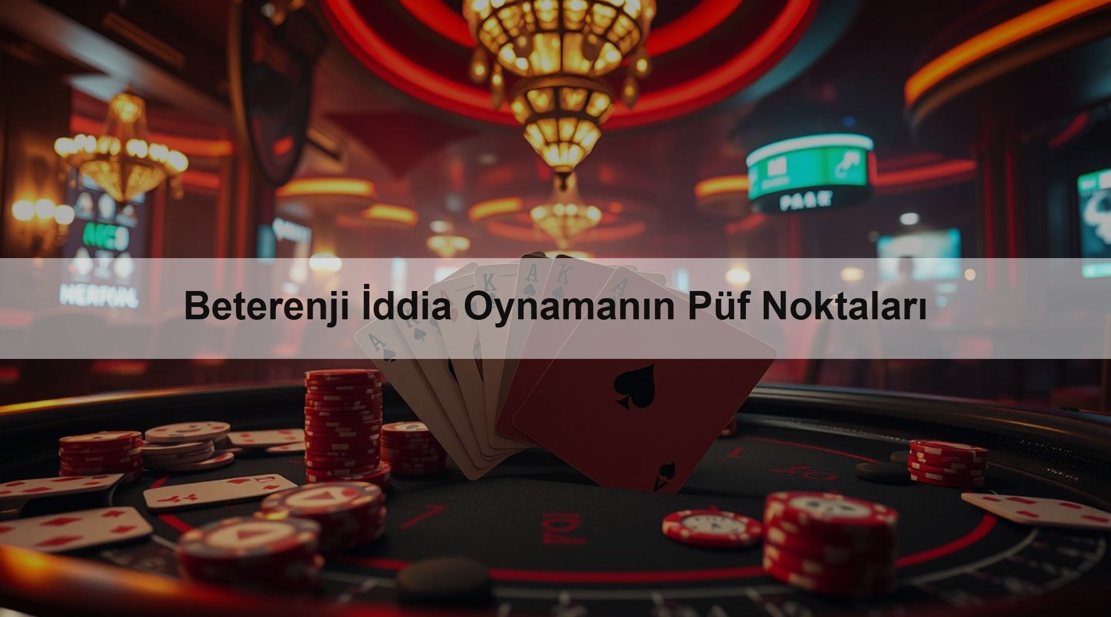 Beterenji İddia Oynamanın Püf Noktaları
