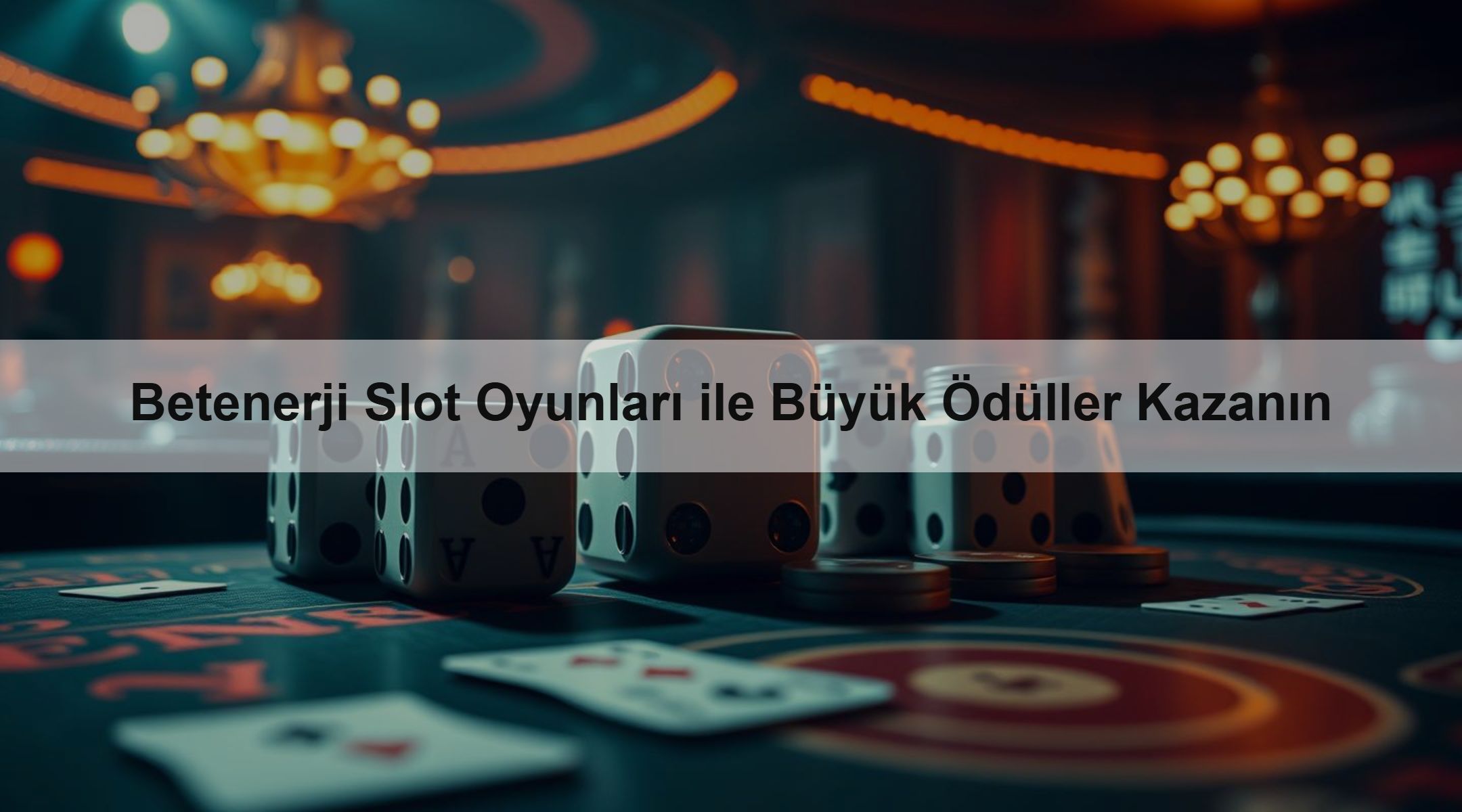 Betenerji Slot Oyunları ile Büyük Ödüller Kazanın